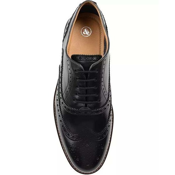 NWB Thomas & Vine Franklin Wingtip Oxford‎ Dress Shoes Black Size 8 main image 2